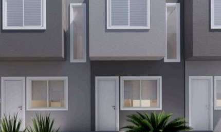 Casa sobrado em condomínio a venda, com quintal, 56m² - Mogi das Cruzes