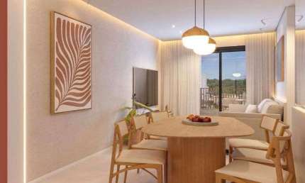 Apartamento 2 dormitórios sendo 1 suíte, varanda ,1 vaga, 65m²