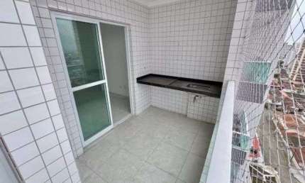 Apartamento de 2 dormitórios, sendo 1 suíte, sacada, 2 vagas 78m² em Ocian