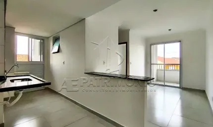 Apartamento 2 dormitórios, sendo 1 suíte, vaga coberta - prestes de barros sorocaba
