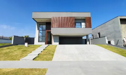 Casa 4 suítes, piscina, espaço gourmet - Condomínio Saint Patrick - Sorocaba-SP