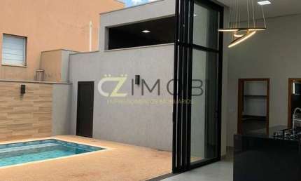 Casa térrea à venda no Quinta da Primavera – 3 suítes, piscina privativa e lazer completo no condom