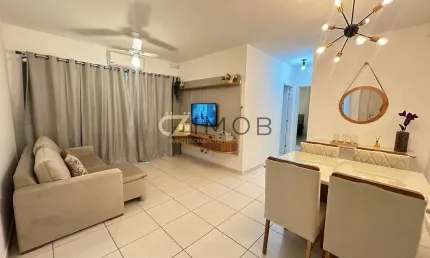 Apartamento Mobiliado com 2 dormitórios para alugar, 88 m² por R$3940,00/mês - Vila do Golf - Ribei