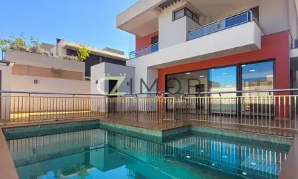 Sobrado para locação no Condomínio Saint Gerard – 3 suítes com closet, piscina e área gourmet