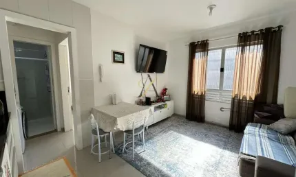 Apartamento em rua reta ao mar no centro de balneário camboriú