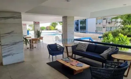 Aluguel - Quarto e sala no Atlantico City com garagem e piscina!