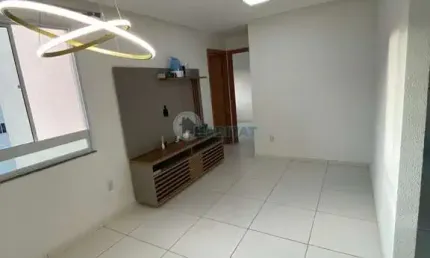 Apartamento 2/4 com suíte, semi mobiliado em lauro de freitas