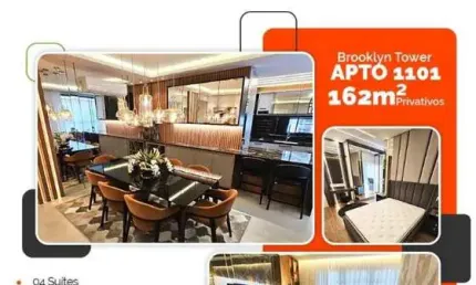 Apartamento com 4 quartos à venda na Rua 137, Meia Praia, Itapema