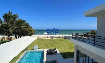 Residência à Beira-Mar em Jacuípe: Luxo e Conforto em Condomínio Fechado - Porteira Fechada!