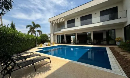 Casa à venda em Vinhedo, Monte Alegre, com 4 suítes, com 526 m², Residencial Campo de Toscana
