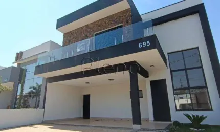 Casa à venda em Sumaré, Parque Jatobá (Nova Veneza), com 3 suítes, com 189 m², Real Park Sumaré