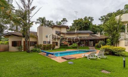 Sobrado à venda e para alugar em Campinas, Jardim Atibaia (Sousas), com 4 suítes, com 420 m²