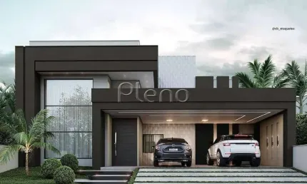 Casa à venda em valinhos, chácaras silvania, com 3 suítes, com 232 m², condomínio tabapuã