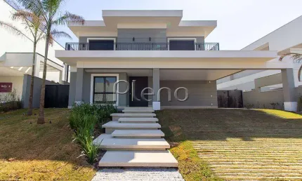Casa à venda em Campinas, Loteamento Mont Blanc Residence, com 4 suítes, com 453 m²