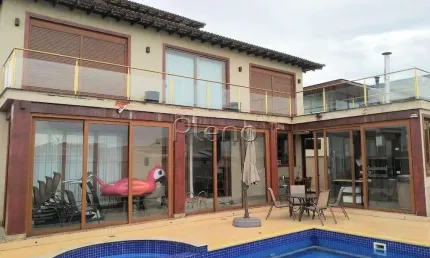 Casa à venda e para alugar em Campinas, Loteamento Mont Blanc Residence, com 5 suítes, com 600 m²