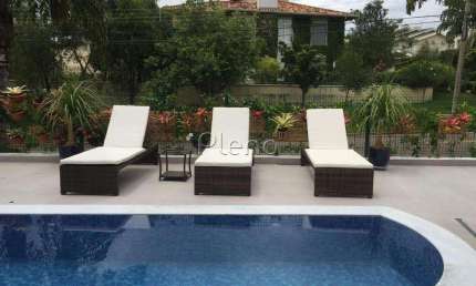 Sobrado à venda em Campinas, Loteamento Alphaville Campinas, com 4 suítes, com 457 m²