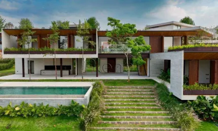 Sobrado à venda em Bragança Paulista, Condomínio Quinta da Baroneza II, com 6 suítes, com 1005 m²