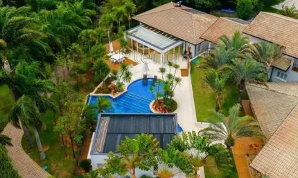 Casa em condomínio fechado com 4 quartos à venda na Alameda Carlos de Carvalho Vieira Braga, 1, Chácaras Alpina, Valinhos