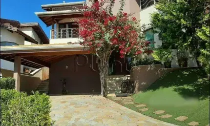 Casa à venda com 4 quartos no Residencial Terras do Caribe, Valinhos.