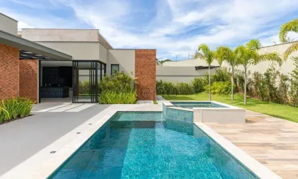 Casa à venda com 4 suítes no loteamento residencial pedra alta (sousas) em campinas