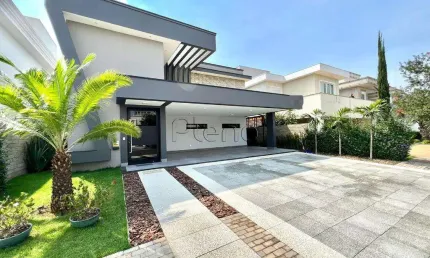 Casa à venda com 3 suítes no residencial villa bella florença em paulínia