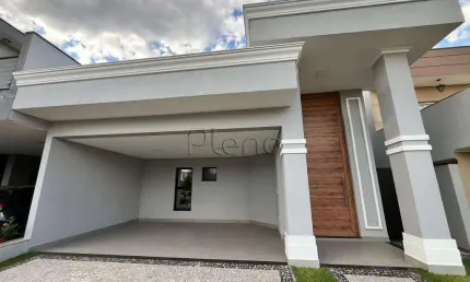 Casa à venda com 3 suítes no Reserva Real em Paulínia