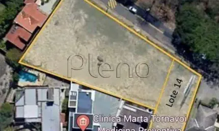 Terreno à venda com 660m² no Bairro das Palmeiras, Campinas