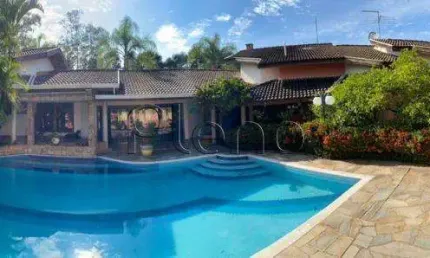 Casa à venda com 4 suítes no Sítio Recreio dos Cafezais, Valinhos.