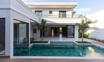 Casa à venda em Campinas, Loteamento Mont Blanc Residence, com 4 suítes, com 523 m²