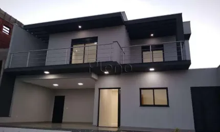 Casa à venda com 3 suítes no condomínio residencial mont'alcino, valinhos.