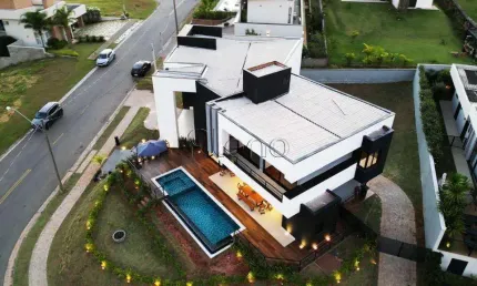 Casa à venda com 4 suítes no Residencial Campo de Toscana, Vinhedo.