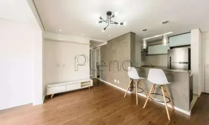 Apartamento à venda com 1 suíte no Cambuí, Campinas.