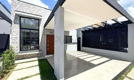 Casa à venda em Indaiatuba, Jardim Park Real, com 3 quartos, com 105 m², Condomínio Jardim Park Real