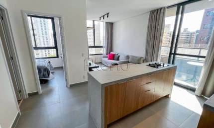 Apartamento para alugar em Campinas, Cambuí, com 1 suíte, com 44 m², Hub Cambuí