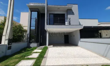 Sobrado à venda em paulínia, terra da estância, com 3 suítes, com 196 m²