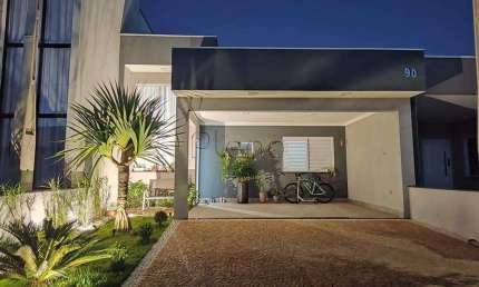 Casa térrea à venda com 3 suítes no Cond. Terra da Estância - Ala Ipês, Paulínia.