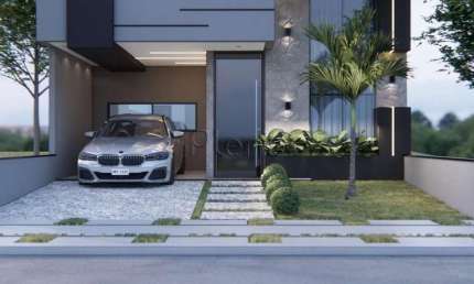 Casa à venda em Indaiatuba, Loteamento Park Gran Reserve, com 3 suítes, com 135 m²