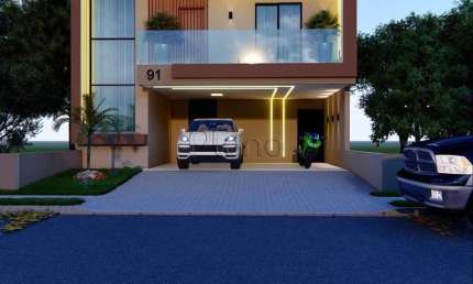 Sobrado à venda em Paulínia, Jardim Flamboyant, com 3 suítes, com 200 m²