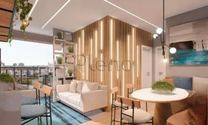 Apartamento à venda em Campinas, Parque Rural Fazenda Santa Cândida, com 2 quartos, com 53 m²