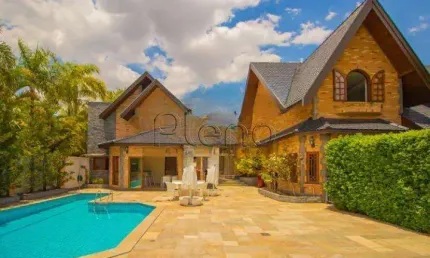 Casa à venda em Valinhos, Sítio Recreio dos Cafezais, com 4 suítes, com 650 m²