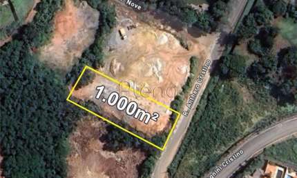 Terreno à venda com 1000m² no Parque Rural Fazenda Santa Cândida, em Campinas