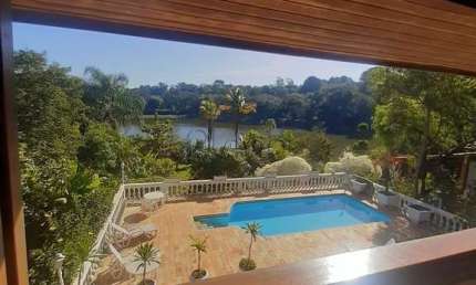 Casa à venda em Vinhedo, Caixa D´Água, com 5 quartos, com 360 m², Residencial Vale da Santa Fé