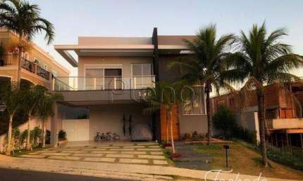 Sobrado à venda em Indaiatuba, Altos da Bela Vista, com 3 suítes, com 378 m², Jardim Vila Paradiso
