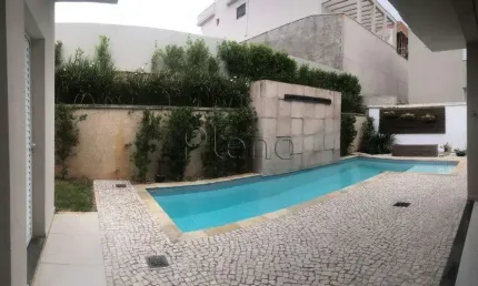 Sobrado à venda e para alugar em Campinas, Loteamento Parque dos Alecrins, com 3 suítes, com 380 m²