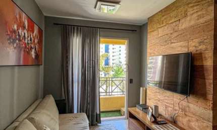 Apartamento à venda em Campinas, Mansões Santo Antônio, com 2 quartos, com 54 m²