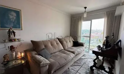 Apartamento à venda em campinas, vila aurocan, com 3 quartos, com 69 m², piazza di roma