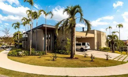 Casa à venda em Indaiatuba, Chácara Areal, com 4 suítes, com 885 m²