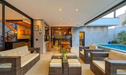 Casa em condomínio fechado com 3 quartos à venda na Avenida Dermival Bernardes Siqueira, 112, Swiss Park, Campinas