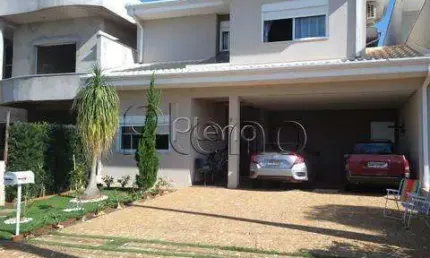 Sobrado à venda em Paulínia, Parque Brasil 500, com 4 suítes, com 275 m², Reserva Real Home Resort