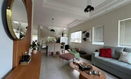 Sobrado à venda em valinhos, jardim recanto, com 3 suítes, com 250 m²